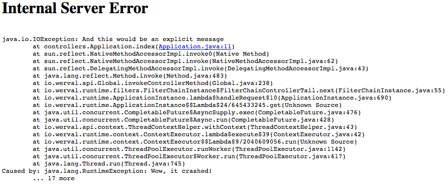 Exception